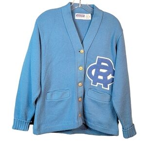 Cedar Rapids Jefferson High School Vintage 80's Letterman Sweater Men's Size 38